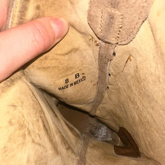 Charmed Tan Suede Cowgirl Boots by Miranda Lambert - Picture 8 of 9